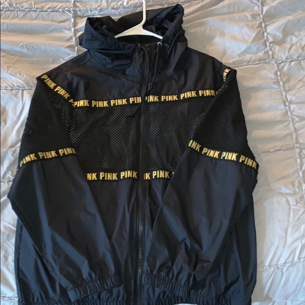 PINK windbreaker NWT